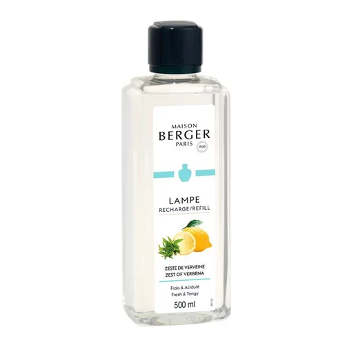 Idée pratique:Parfum Zeste de verveine pour Lampe Berger 500 ml
