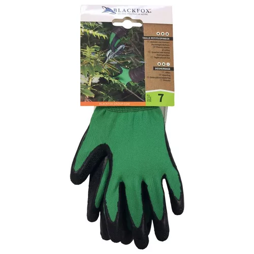 Essentiel pratique：Gant aubépine enduit de latex coloris vert de taille 9