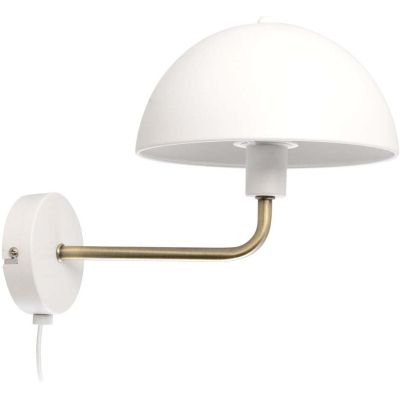 Applique murale en métal Bonnet (Blanc)