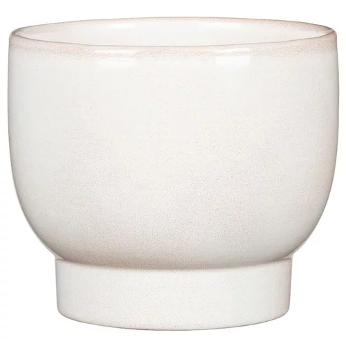 Jardin en pratique：Cache-pot en céramique blanc Scheurich 930 Opale - Ø 11 cm