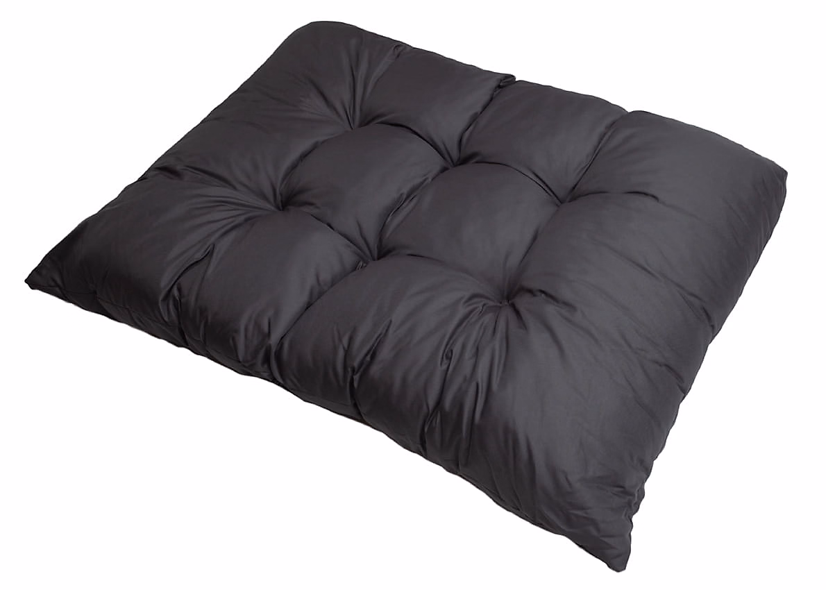 Coussin de palette 120 × 80cm Coussin d'assise coussin de jardin confortable Coussin de jardin Coussin de palette Anthracite