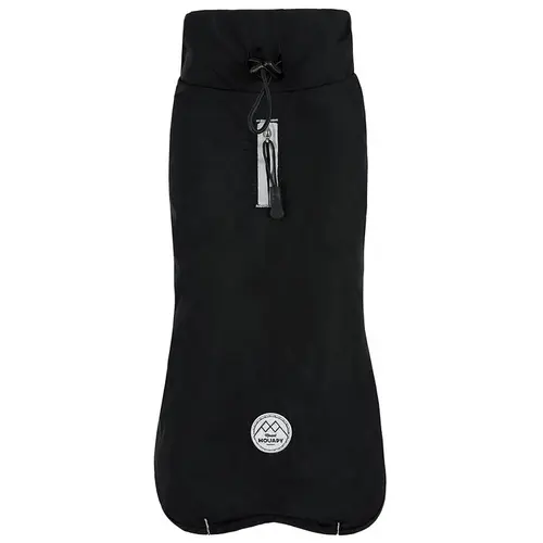 Déco pour le jardin:Imperméable pour chien noir polyester Basic Wouapy – Taille XS