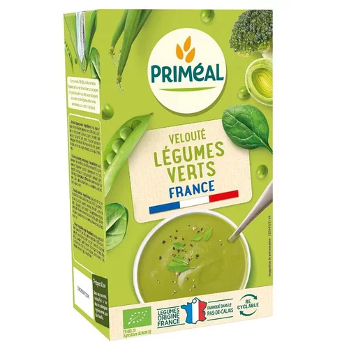 Nature pour le jardin:Velouté de légumes verts bio – 1L