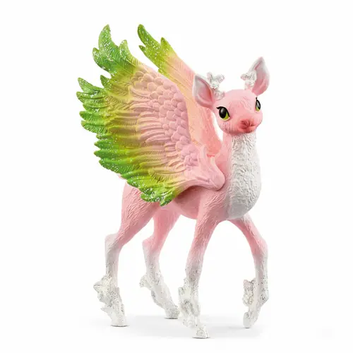 Pour simplifier vos extérieurs：Figurine Bébé cerf magique Schleich® - 6,5 x 4,5 x 9,5 cm