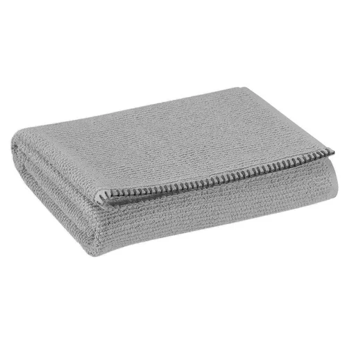 Extérieur plaisir:Serviette de toilette Bora gris perle 100x50 cm
