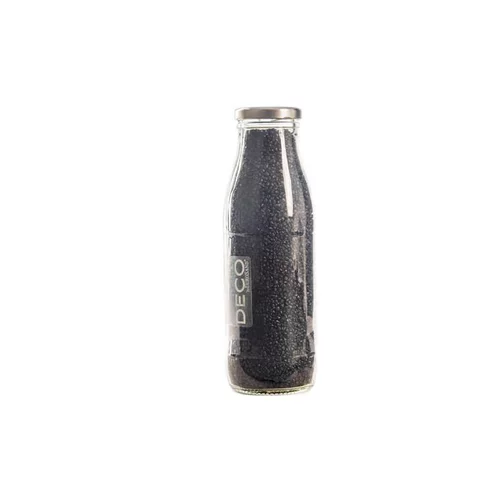 Jardin à vivre:Granulat noir de 2 à 3 mm en bouteille de 500 ml