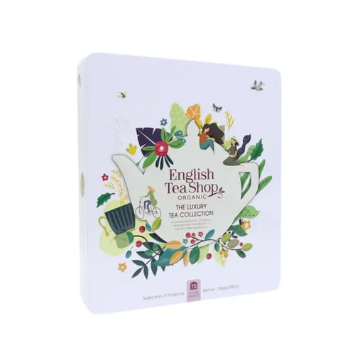 Qualité extérieur：Coffret thés et infusions bio collection Luxury English Tea Shop - 72 sachets