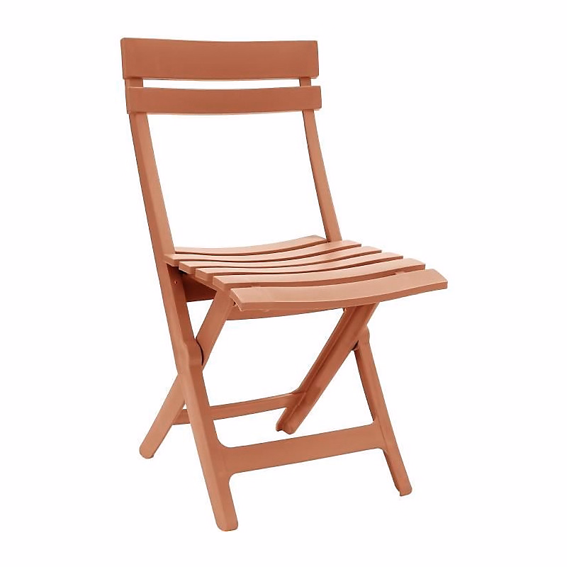 Chaise pliante – GROSFILLEX | MIAMI | Terracotta