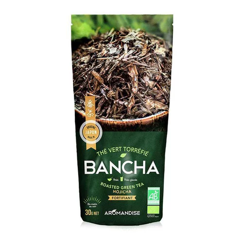 Jardin quotidien:Thé vert bancha grillé bio en sachet de 30 g