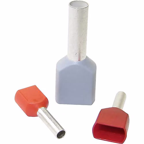 Embout de câble double isolé WKK 6239 0 – 5 mm² manche 8 mm, cuivre étamé, blanc.