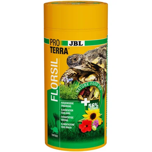 L’allié de vos extérieurs:Aliment aux fleurs pour tortues terrestres JBL Proterra Florsil - 1 L