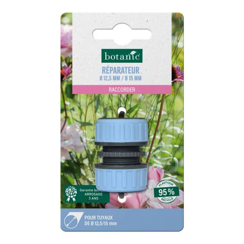 Déco extérieur：Réparateur botanic® pour tuyaux Ø 12,5 mm / 15 mm