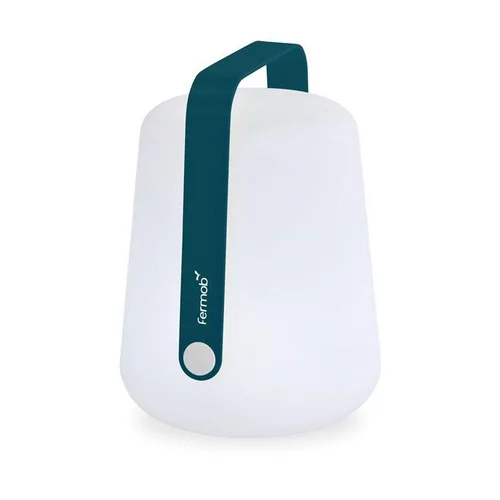 Idée pratique：Lampe Balad coloris bleu acapulco Fermob - 25 cm