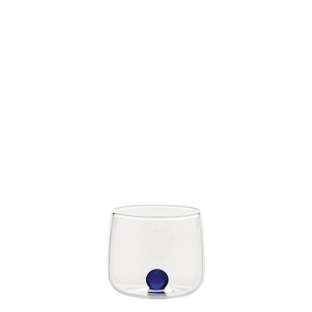 Bilia Tumbler Junior Set De 6 Verres En Verre Borosilicate Bleu Design Élégant Et Moderne Pour Liqueurs Et Amers Idéal Pour – Réf. SGTLAZIRM6711904927