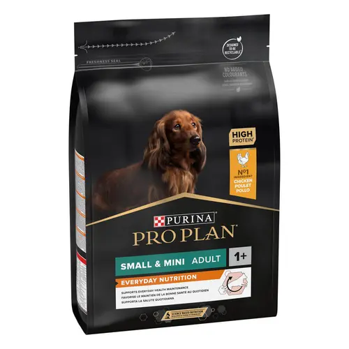 Jardin bien-être:Croquette pour chien adulte au poulet Pro Plan – 3 kg