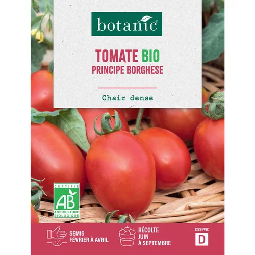 Adapté à l’extérieur：Graines de tomate principe borghese bio botanic® - graines à semer