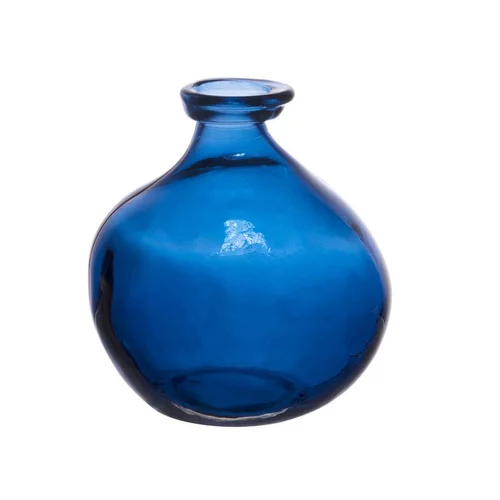 Pour tous vos besoins jardin：Vase Simplicity coloris bleu en grès - 18 cm
