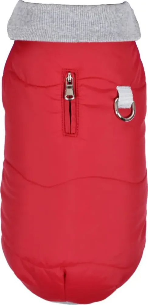 Votre allié au jardin:Manteau pour chien coloris rouge doublé polaire Bobby Contraste - Taille 60XL