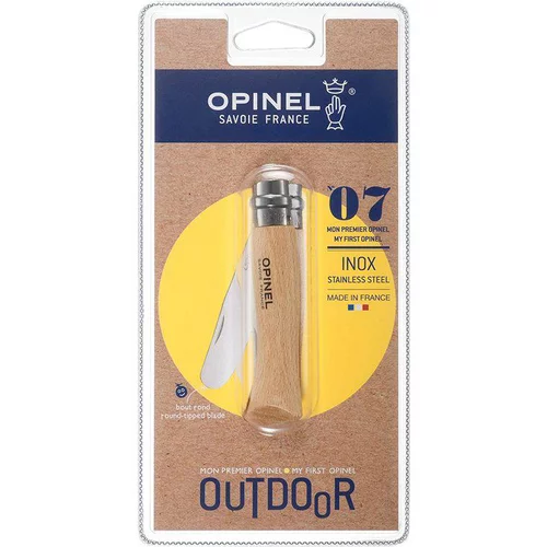 Pour la vie au jardin:Couteau Mon Premier Opinel coloris naturel n°7 Opinel