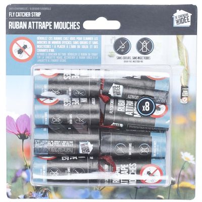 Set de 8 rubans attrape-mouches