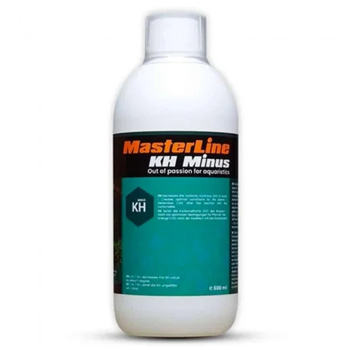 Idée au jardin:Réducteur dureté d'eau KH Minus, spécifique pour bassin, MASTERLINE - 500ml