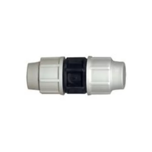 Le pratique au jardin:Raccord de compression avec manchon égal Plasson Ø 32 mm