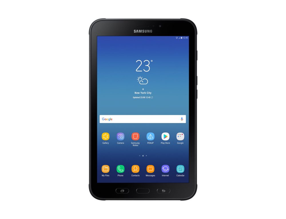 Samsung Galaxy Tab Active2 SM-T395 4G LTE 16 Go 20,3 cm (8") 3 Go Android 7.1 Noir – Matériel de jardin