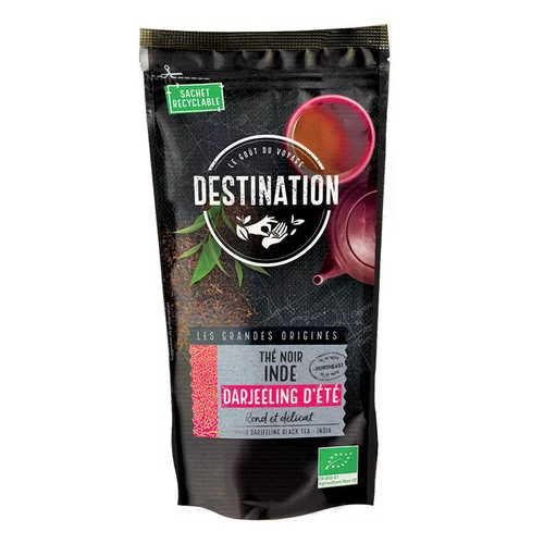 Facile à intégrer au jardin：Thé noir Darjeeling d'été sachet 100g