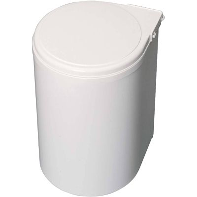 Poubelle de recyclage à fixation sur porte 13 litres (Blanc)