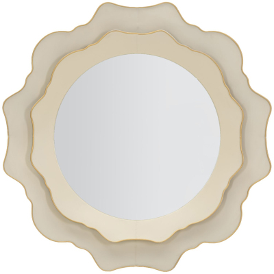 Miroir mural en métal Romantic 95 x 7 cm
