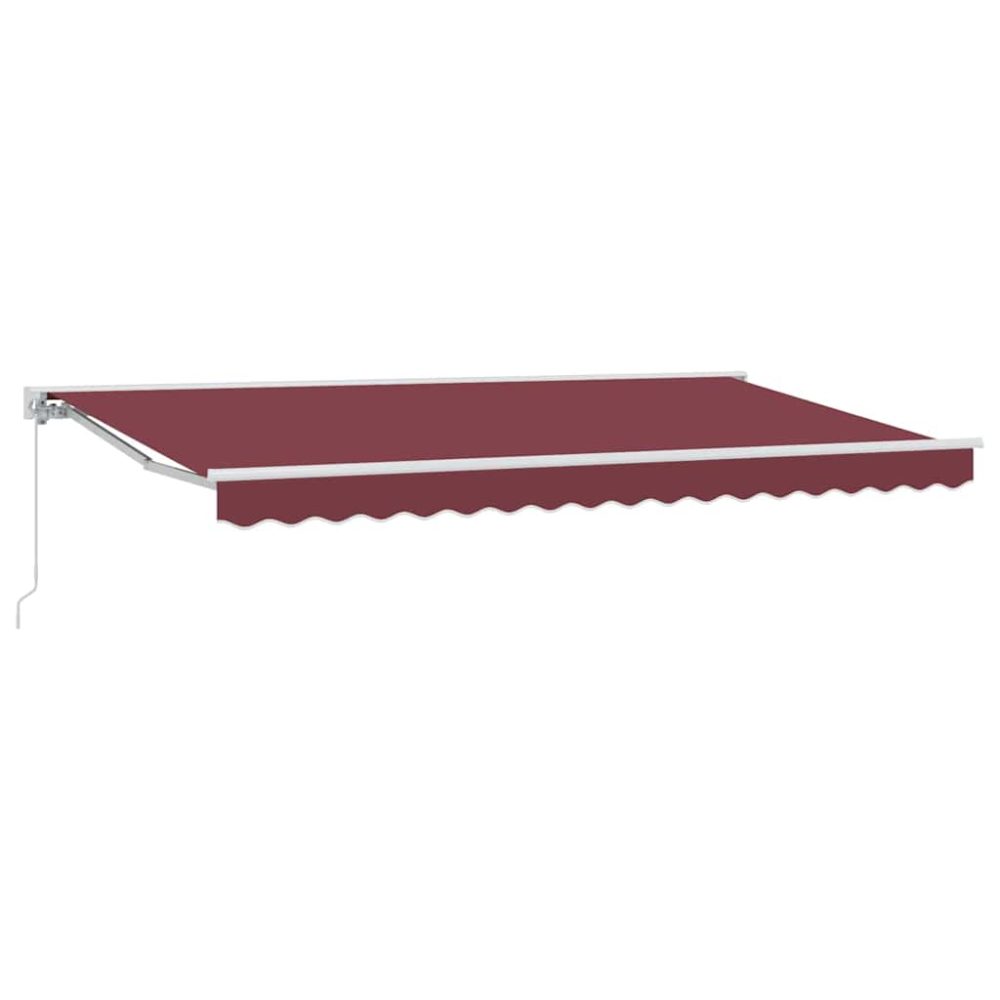vidaXL Cadre d'auvent Bordeaux 350 x 200 cm – Matériel de jardin