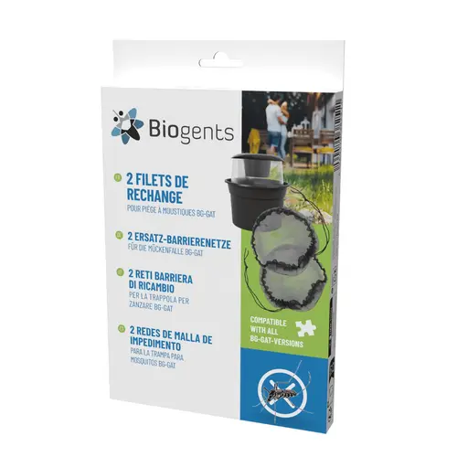 Vie au jardin：Sac de capture x 2 avec filet de sécurité Biogent - lot de 2