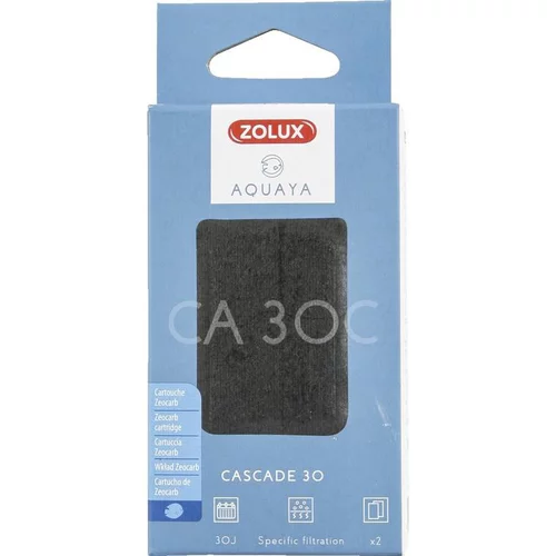 Le bon choix pour le jardin:Mousse avec du charbon actif Zolux pour le filtre Cascade 30 Zeocarb