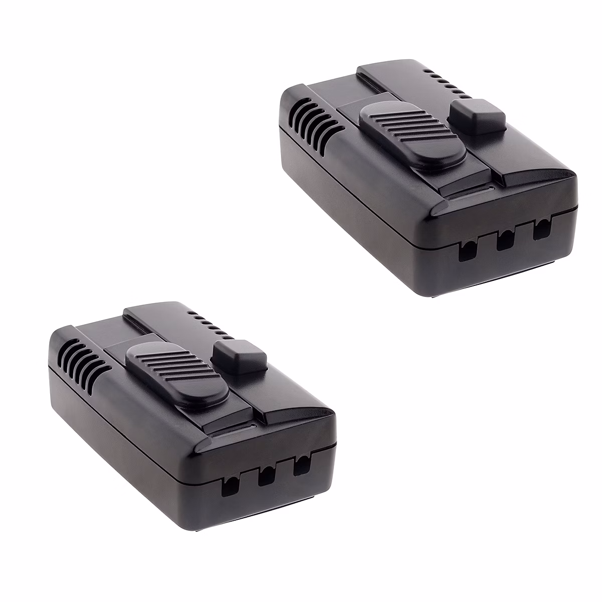 2 variateurs de lumière pied noir Zenitech – Réf. MHSULAMXU0539145806