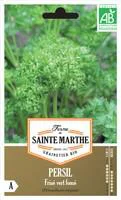 Indispensable au jardin:Graines de persil frisé vert foncé bio Ferme de Sainte Marthe - graines à semer