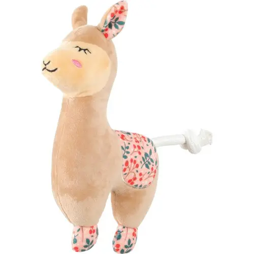 Pour un extérieur agréable：Peluche pour chien coloris marron Zolux lama dormeur chiquitos - 8,5 x 18 x 23 cm