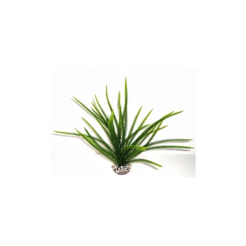 Pour un extérieur bien équipé:Acorus vert en plastique 25 cm