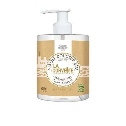 Idée pratique：Savon liquide sans parfum La Corvette - 500 ml