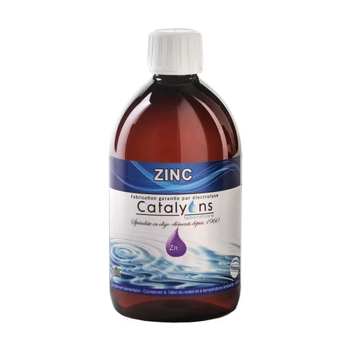 Idée jardin：Zinc en flacon de 500 ml