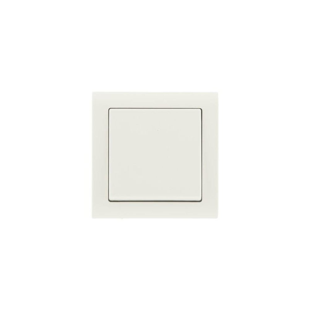 ZENITECH Interrupteur va-et-vient saillie complet Besto, blanc