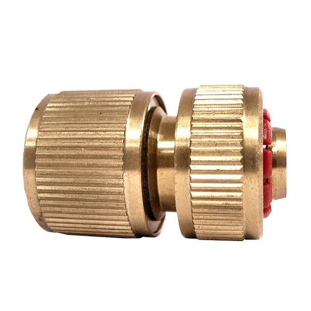 CENTRALE BRICO Raccord rapide rouge aquastop ECO 3 billes Ø19