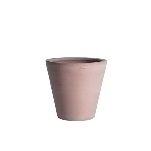 Jardin à embellir:Pot Cuvier contemporain en terre claire H 62 x Ø 63 cm