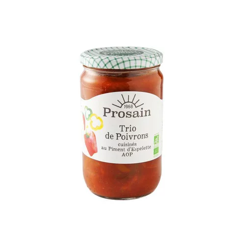Pour votre espace vert:Trio de poivrons bio Prosain - 650 g