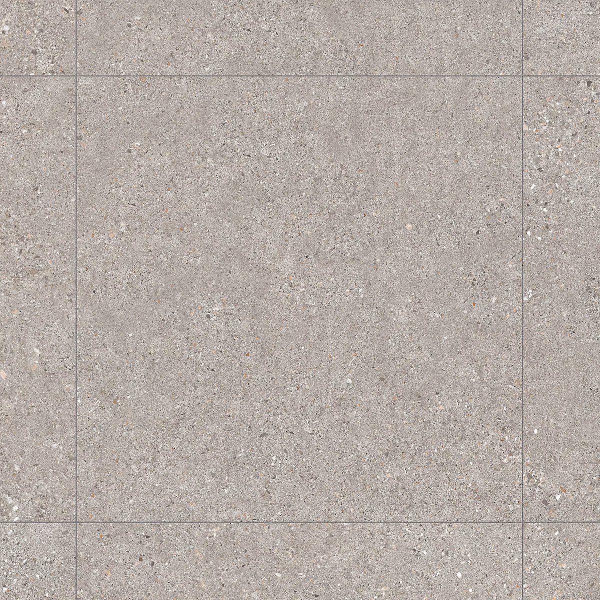 Carrelage effet Béton Gris Cendré 90x90x0 – 9 cm In&Out Arvelis, Sol et mur intérieur et Sol extérieur (vendu par carton de 1, 62 m²