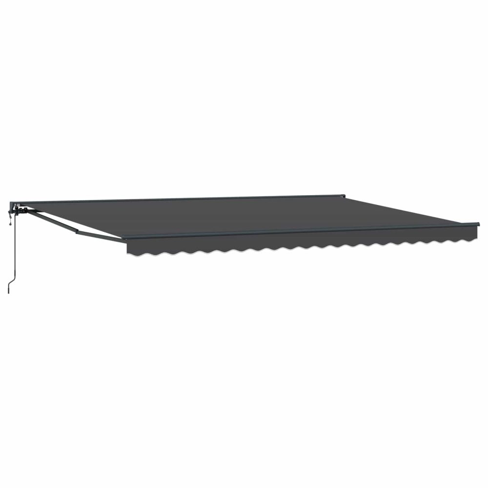 vidaXL Cadre d'auvent Anthracite 500 × 300 cm
