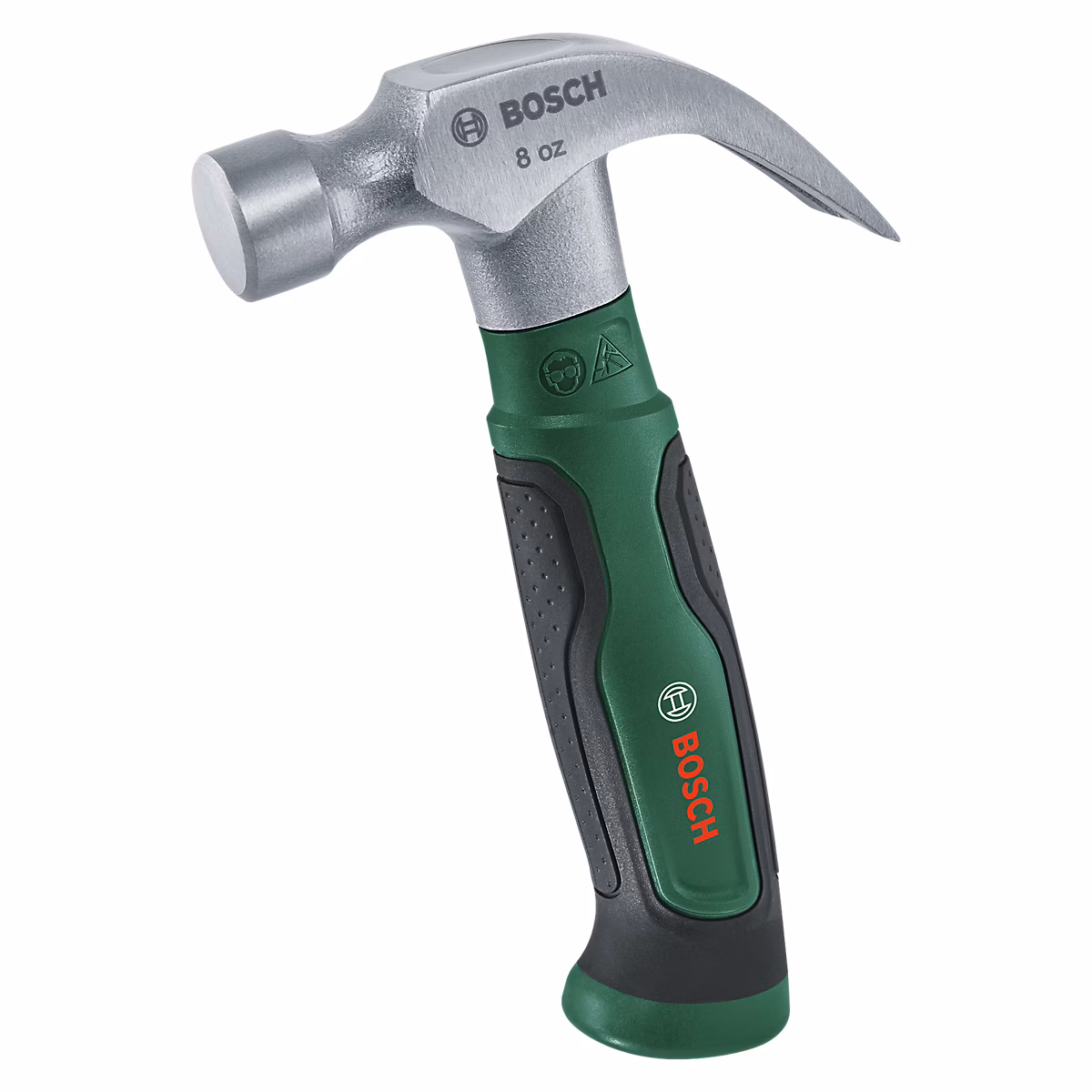Marteau arrache-clou compact 225 g / 8 oz – tête acier au carbone et manche softgrip