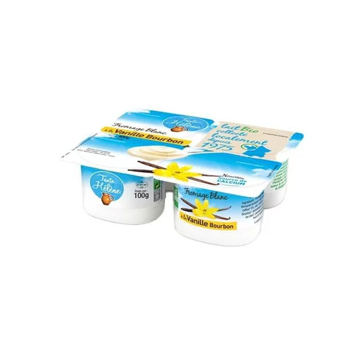 Une solution adaptée à l’extérieur：Fromage blanc à la vanille bourbon Tante Hélène - 400 g