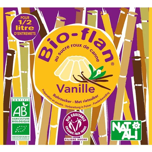 Une idée maline pour le jardin:Préparation pour crème dessert vanille Bioflan 30g