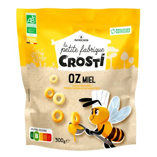 Facile à intégrer à l’extérieur：Crosti bombs miel bio Favrichon - 300 g