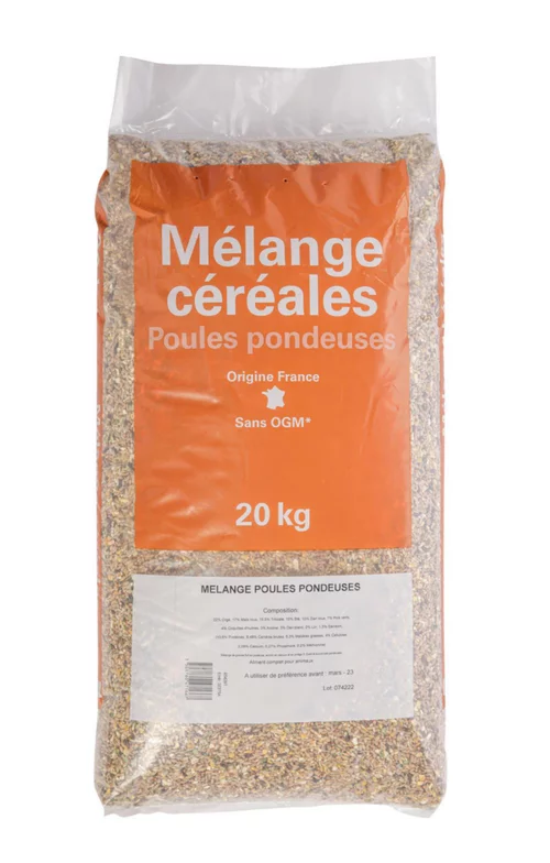 Jardin qualité：Mélange Volailles et poules d'ornements. Le sac de 20 kg